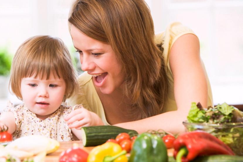 Encourage children to eat healthy