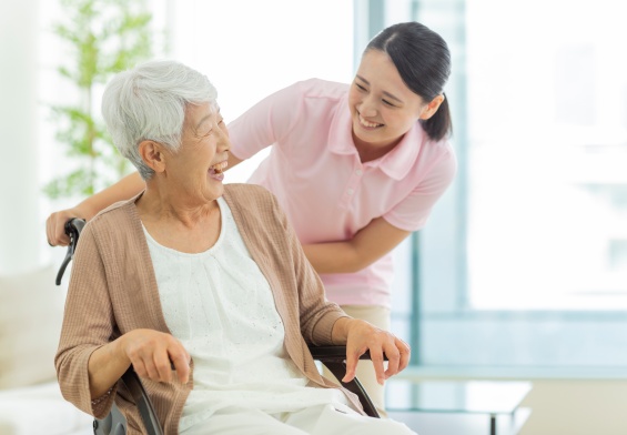 senior citizens aging in place in-home care