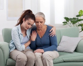 how home care and grief counseling support seniors