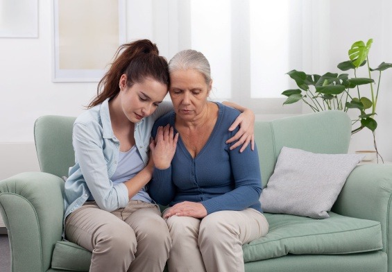 how home care and grief counseling support seniors
