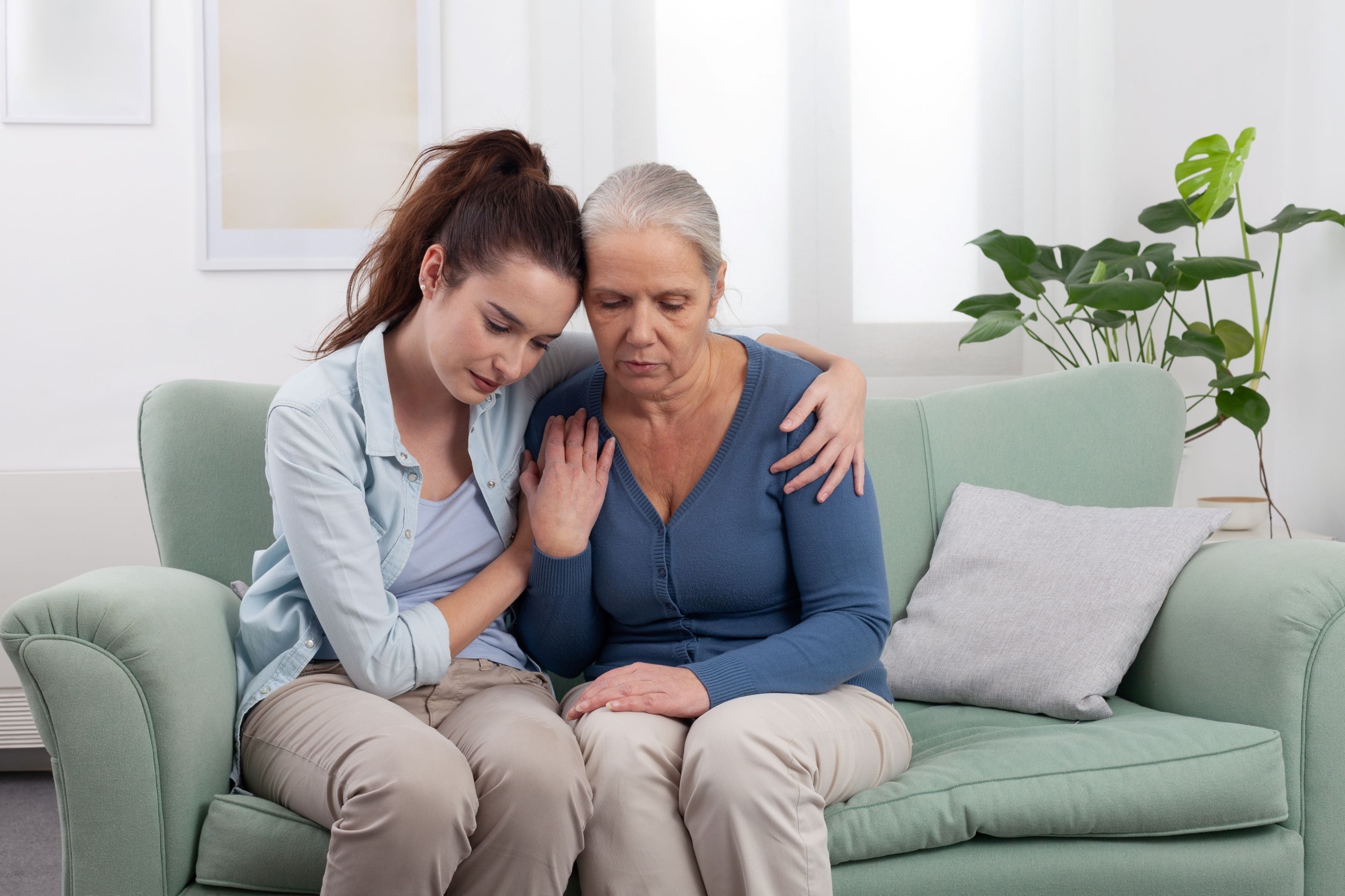 how home care and grief counseling support seniors
