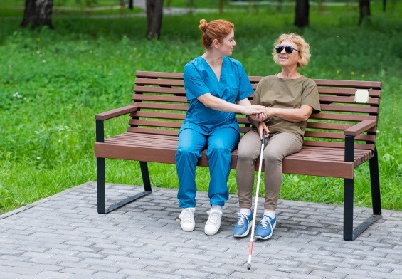 how home care helps visually impaired seniors liv safely and comfortably NJ