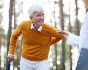back pain and limping